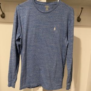 Polo Ralph Lauren blue long sleeve size medium
